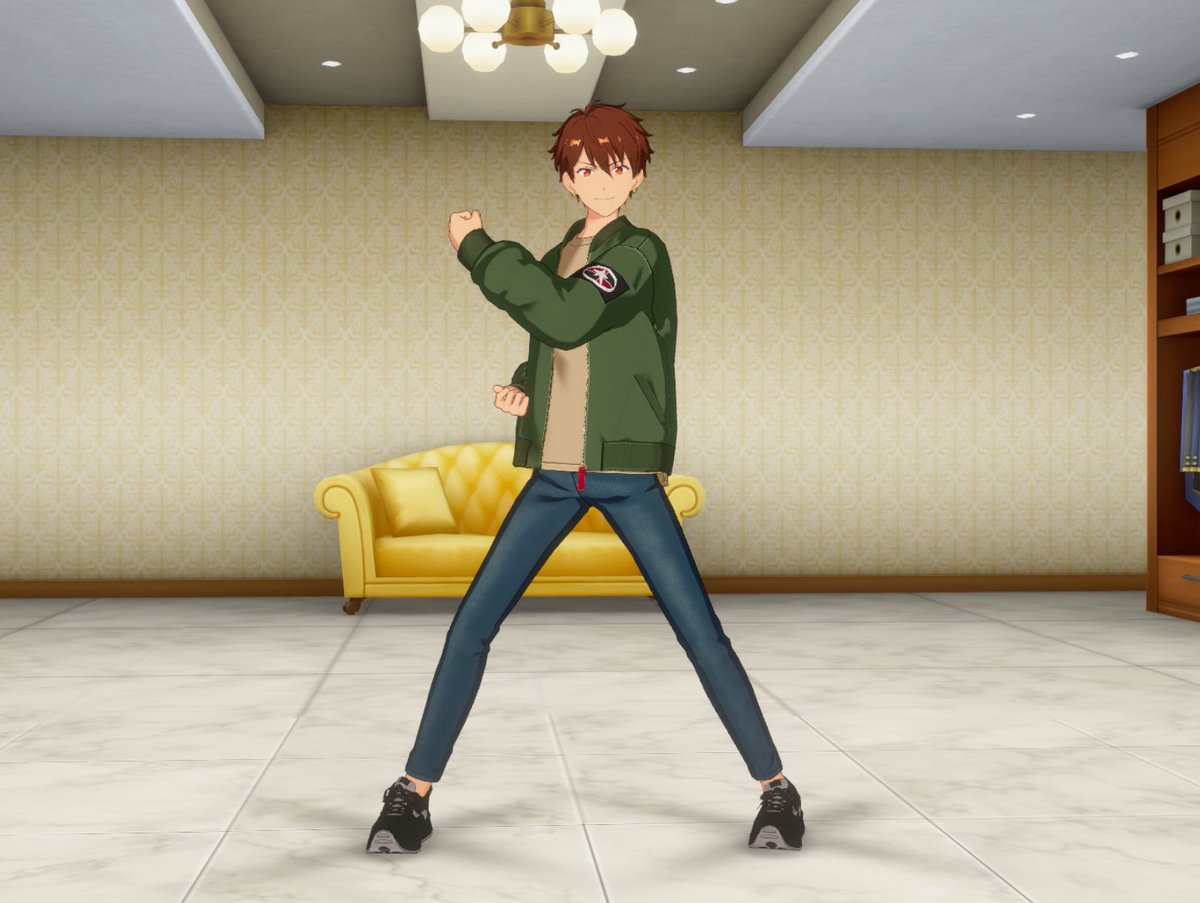 Komonens's tweet photo. ぴええええええちあきかっこよ
MAｰ1がここまで似合う男は千秋だけ……(？) https://t.co/A0HrriOwc5