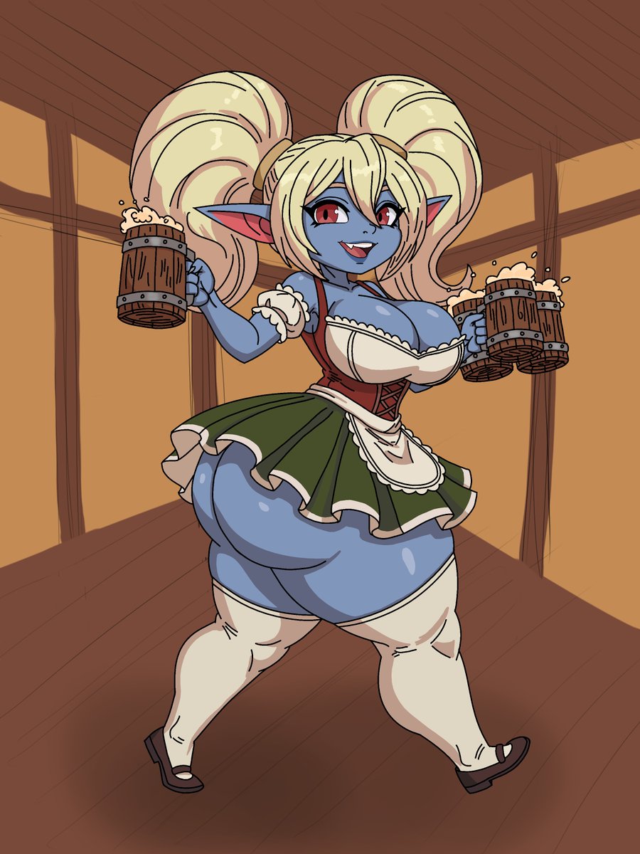 MrRedDraws's tweet image. Poppy the Bartender!
THE shortstack of League
#Poppy #Yordle #Shortstacks