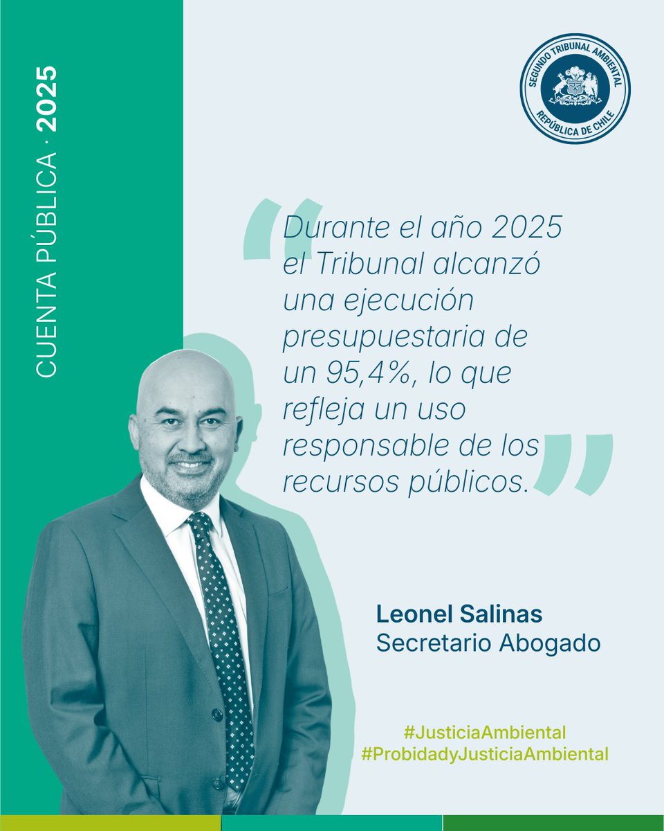 Segundo Tribunal Ambiental / Environmental Court tweet media