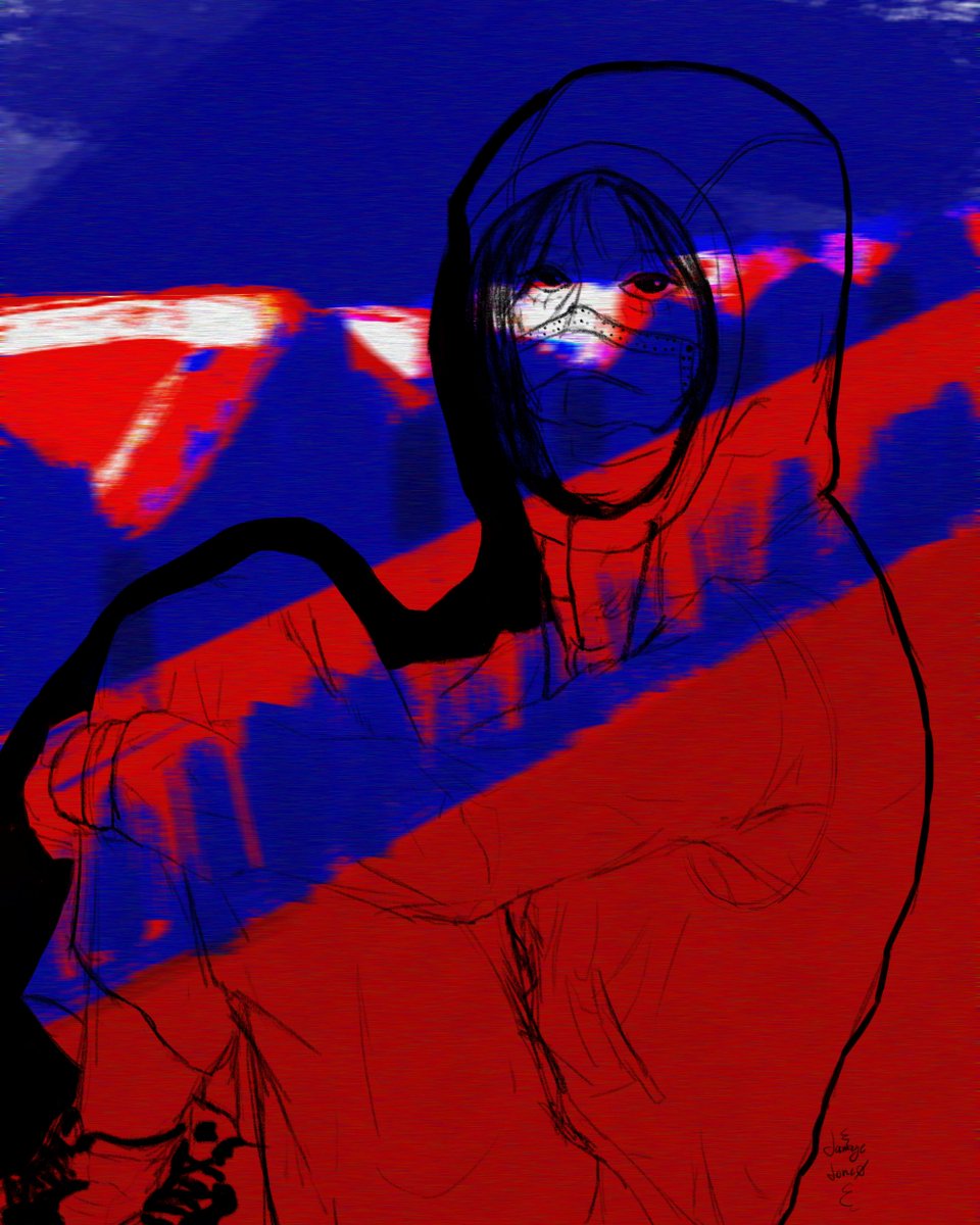 Tv_BoxMan's tweet photo. Behind the background world
Is always bleeding through
#art #oc #digitalart https://t.co/In30OPykCJ