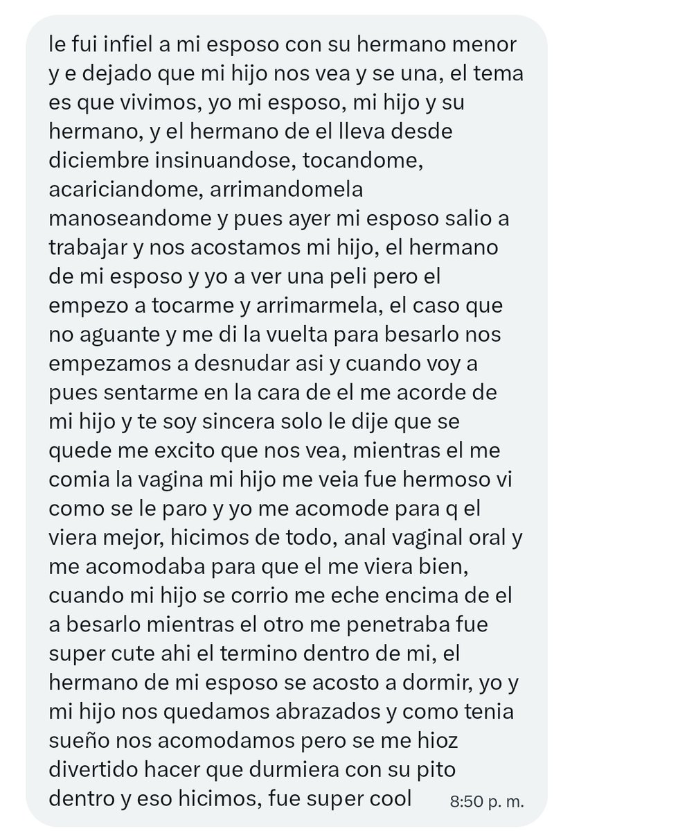 Incesto_Confesiones💦🔥 tweet media