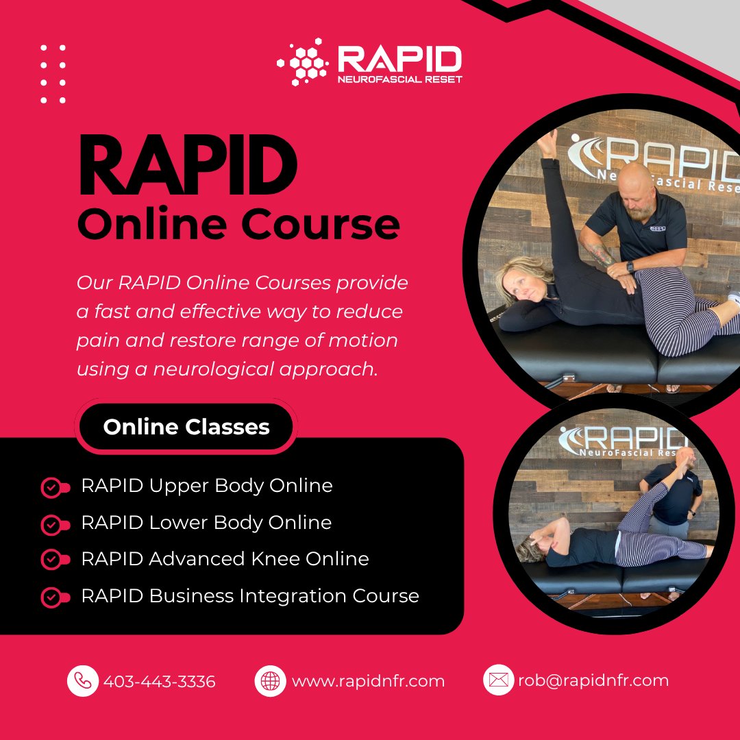 rapidnfr's tweet photo. Get hands on techniques you can actually use in practice with our RAPID Online Courses at https://t.co/Gs7scQmdk4 🎯

#manualtherapy #paineducation #movementscience #softtissue #therapistlife #massagetherapist #mobility #rapidneurofascialreset #upperbodyonline #lowerbodyonline #advancedkneeonline #businessintegrationcourse