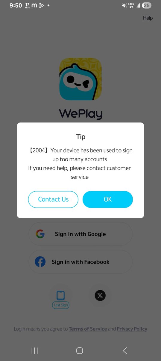 FactoA24712's tweet image. "Hi @WePlay_App, my account was recently unbanned, but I’m facing Error 2004 (Device Blocked) on my Samsung Galaxy A70s. Please help me whitelist my device so I can play again.
User ID: 27057618
#WePlay #Support #Error2004"