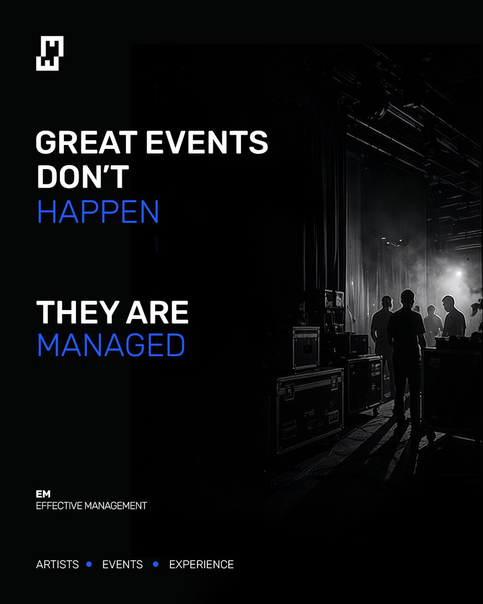 emofficialsa's tweet image. Excellence doesn’t happen.
It’s managed.

#LiveEvents #EventPlanner #ShowProduction #Entertainment #BehindTheScenes