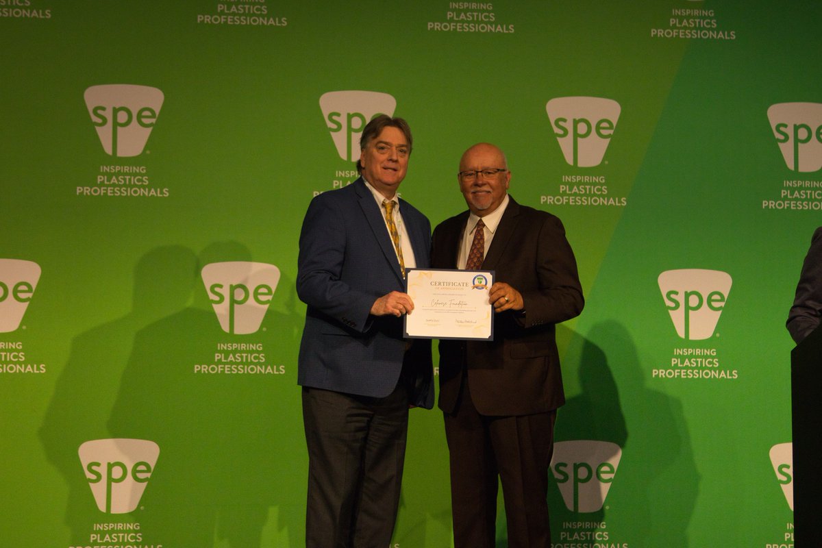 celanese's tweet photo. Thank you to @4SPE_Plastics for recognizing the Celanese Foundation’s continued commitment to education and workforce development.

We’re proud to support the Positive Plastics Education™ programs that help develop future plastics professionals and expand STEM opportunities worldwide. Together, we’re investing in the innovators who will shape tomorrow’s materials and solutions.

#ChemistryOfUs #Education #FutureInnovators