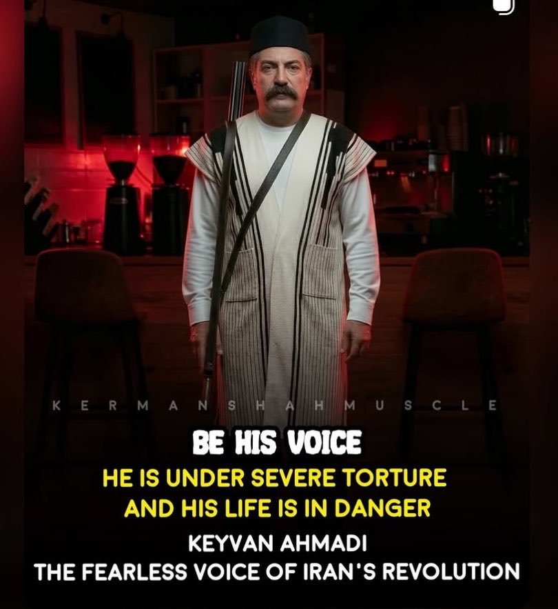 bhaaaaaaar's tweet photo. #Kayvan_ahmadi 
Be his voice 
SOS 🆘 

This protester has been arrested by the Islamic Republic, and their life is in danger.
@realDonaldTrump @netanyahu @SecRubio https://t.co/0cv2dFL5O8