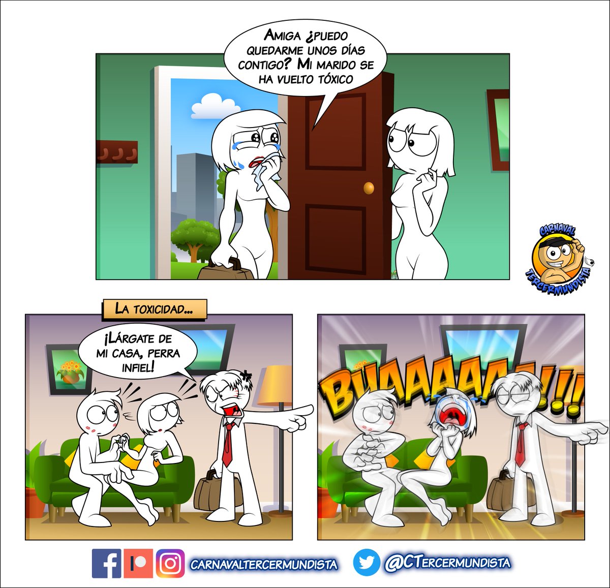 CTercermundista's tweet image. Luego son ellas las que sufren.