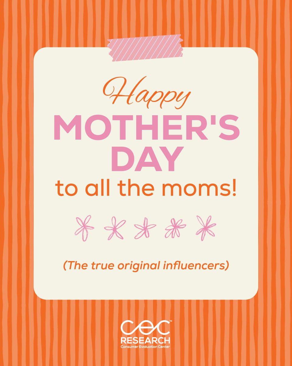 CECResearchNJ's tweet photo. Happy Mother’s Day to the women who always have opinions—and aren’t afraid to share them. 💬💐 (We think you deserve to get paid for that 😉) 

Visit https://t.co/CMWXt5OuZp to learn more! https://t.co/7T0KoyaERP
