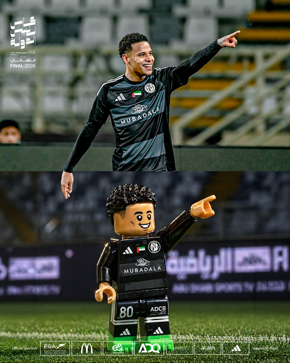 uaefa_ae's tweet photo. الجزيرة 🤝 العين لكن بنسخة LEGO 🧱 #كأس_رئيس_الدولة
Al Jazira 🤝 Al Ain, but make it LEGO 🧱 #PresidentCup https://t.co/1r0KXG1lk8