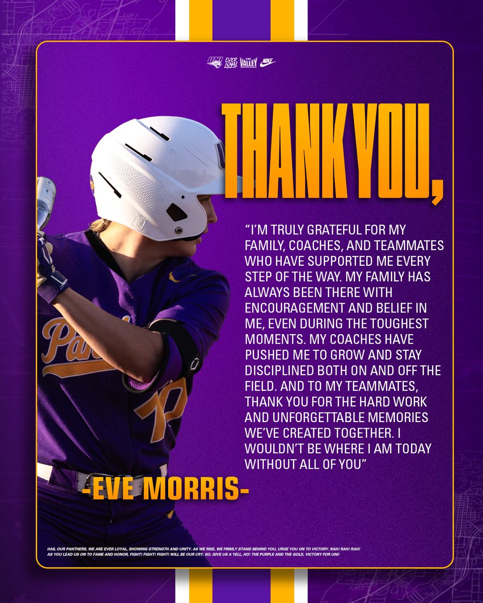 UNI Softball tweet media