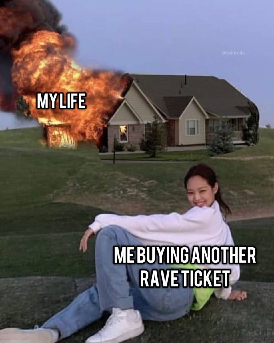 iEDMOfficial's tweet photo. It's fine. everything's fine. ๐ฅ๐๏ธ
#edmhumor #ravememes https://t.co/8pM0UTB9xy