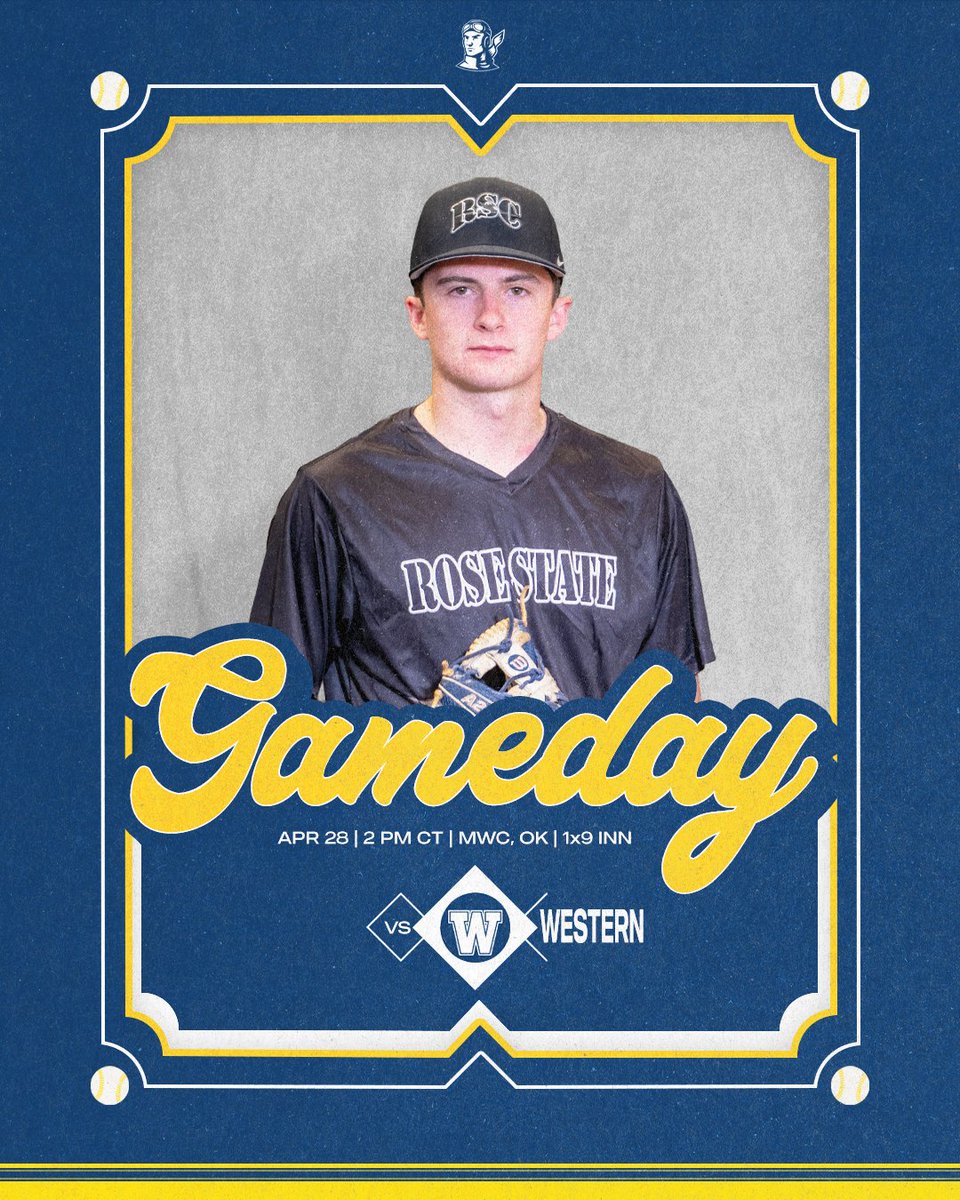 Rose State College Baseball tweet media