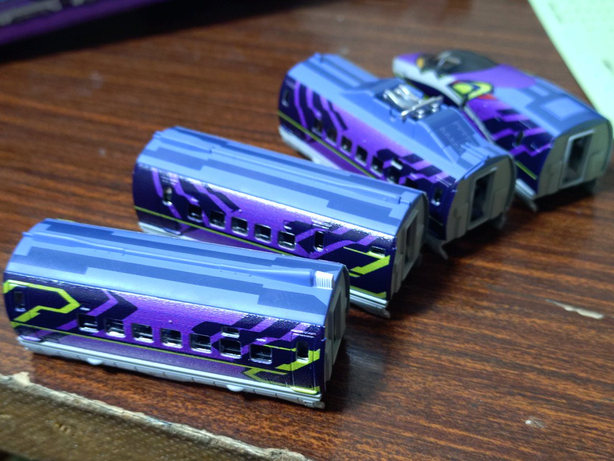 jsnt125_788_CT's tweet photo. #Bトレ
#500TYPEEVA
Aセット組み立て。
印刷済みがものすごく綺麗👍
基本的に側面は同じ絵柄だけど
袋に入った状態だと分かりづらいから
図鑑でも見て組み立てしたほうがよい😂 https://t.co/15c5SNn404