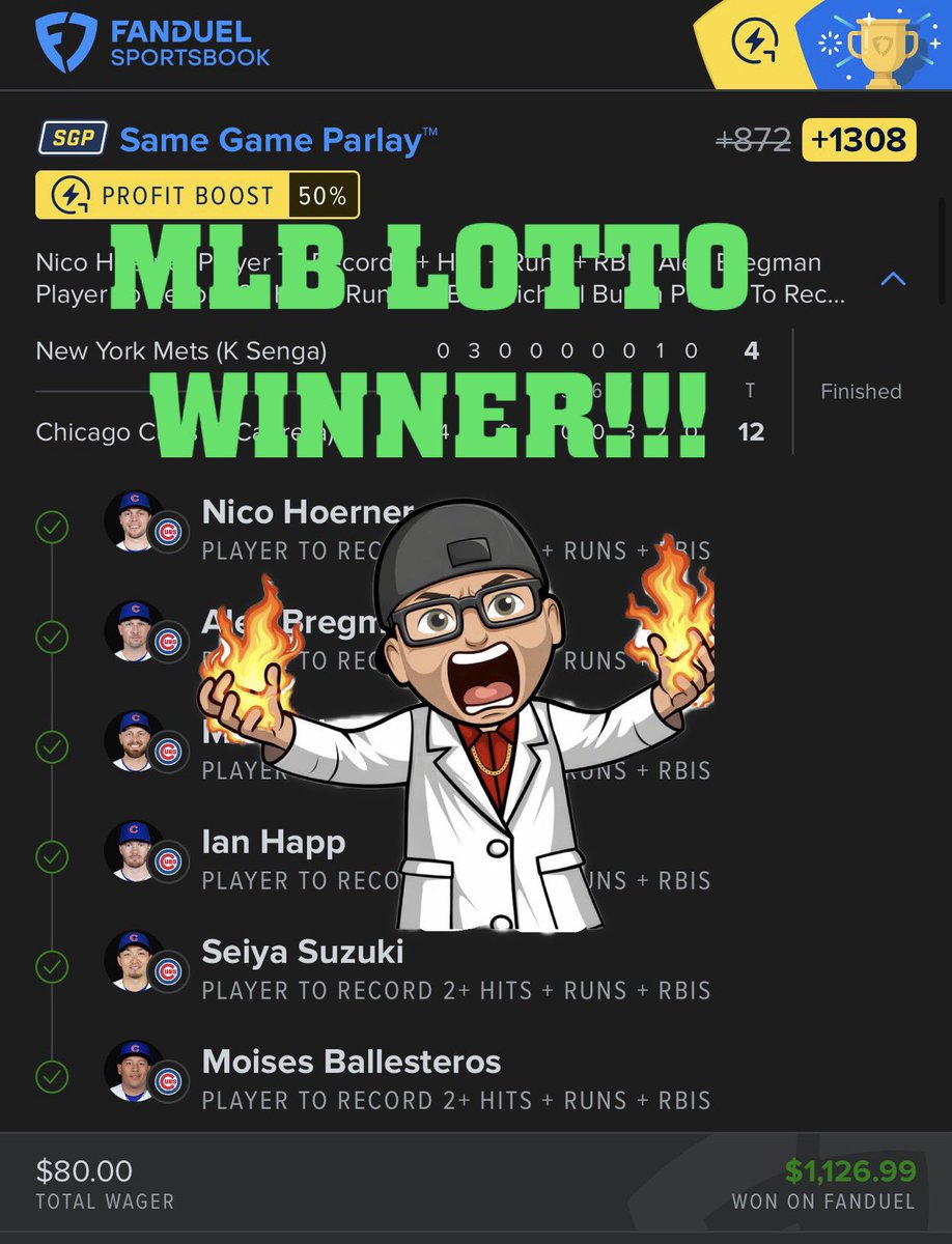 Winning Bets X tweet media