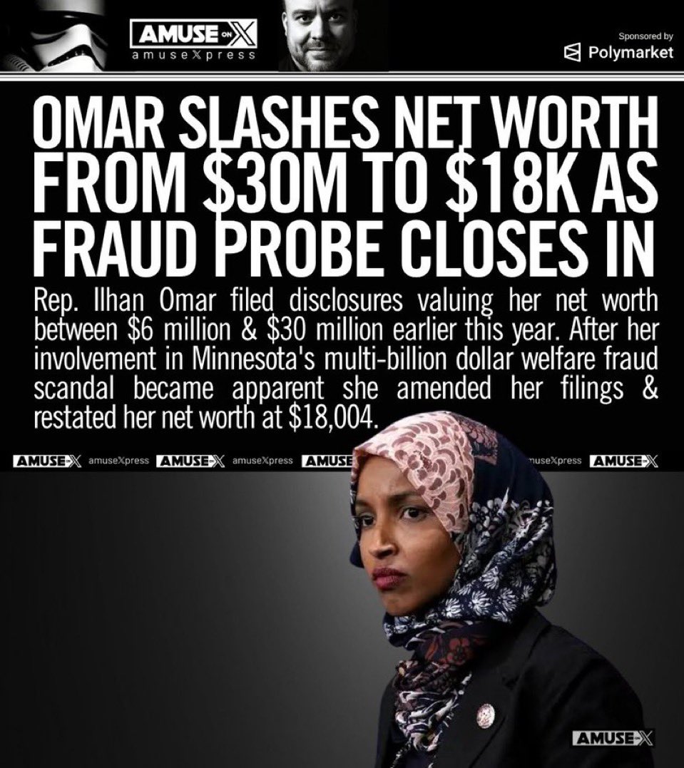 PatriotXV11's tweet photo. @GovTimWalz Has Ilhan Omar tried to start World War 12 by cultivating these Somalian fraudsters? She, you, And Ellison all need to be criminally investigated! https://t.co/q9ndLp8Hw0