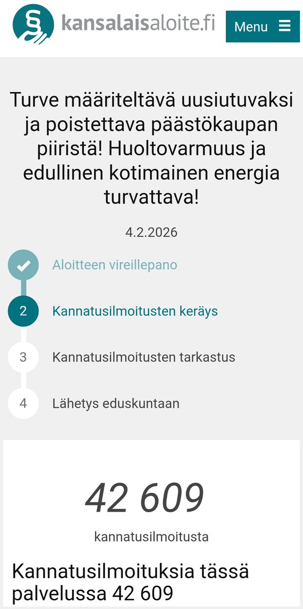 HuuhtanenPanu's tweet photo. Tiistain uusi sataluku turvealoitteella on 42 600 🇫🇮🇫🇮🇫🇮

Pidetäänpä vappuhulinoissakin suomalaisen energia-aarteen asiaa esillä 🙂

Jakoja, kiitos 🙏 

https://t.co/4ydUt7gygn https://t.co/3sUgVDQCkX