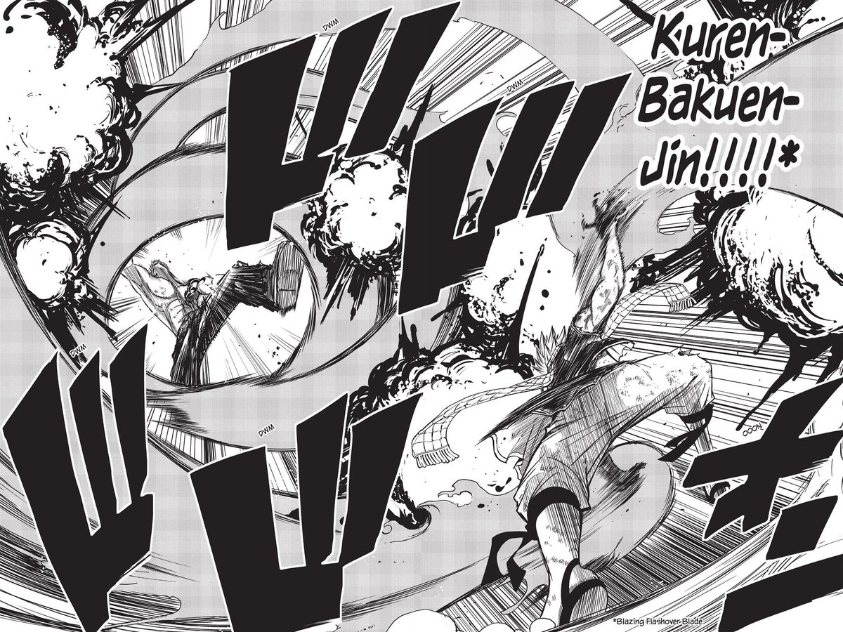 Natsu's First Time Using his Crimson Exploding Flame Blade Vs The Final ...