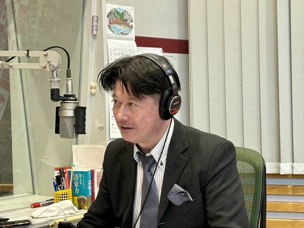 本日、RADIO BERRY「TOCHIGI ROAD SPIRITS！」に増田成幸選手が出演