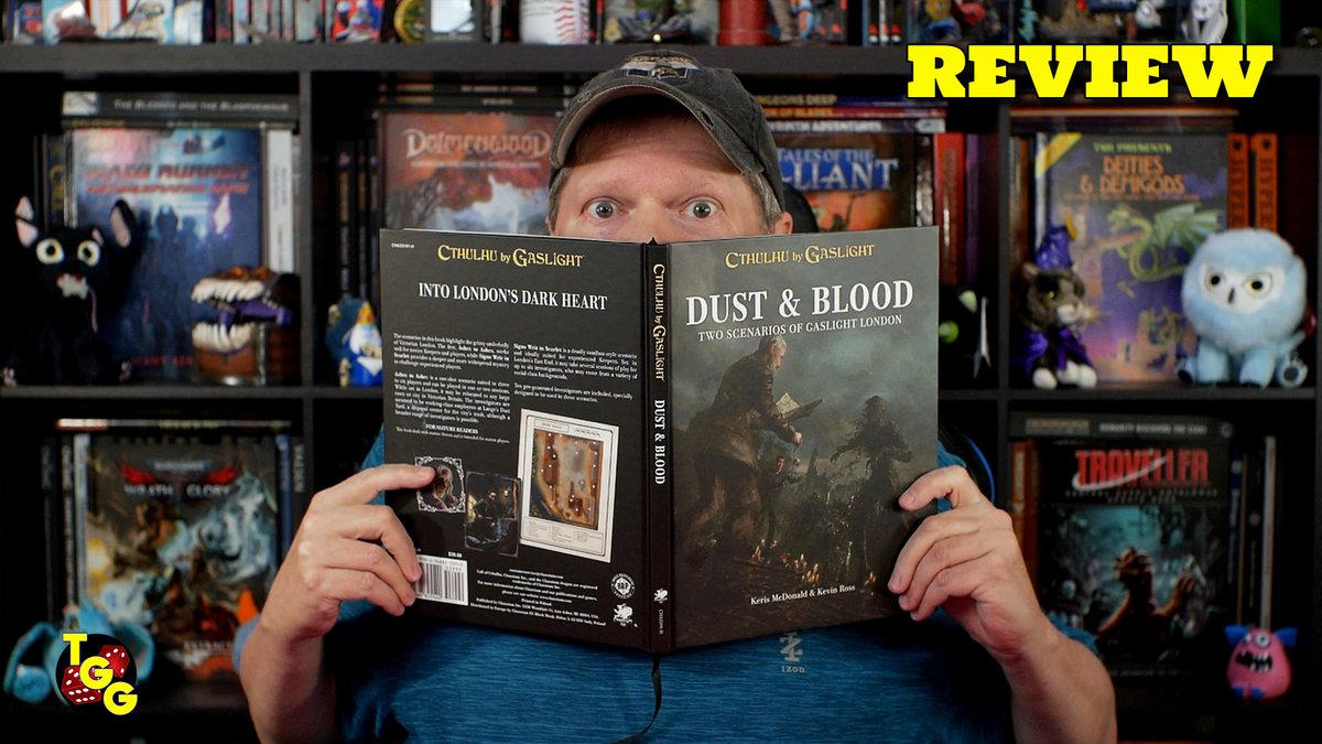 TheGamingGang's tweet image. Cthulhu by Gaslight: Dust &amp;amp; Blood Reviewed - @Chaosium_Inc @DriveThruRPG #CallofCthulhu #CthulhubyGaslight #TTRPGs youtube.com/watch?v=R9irQR…