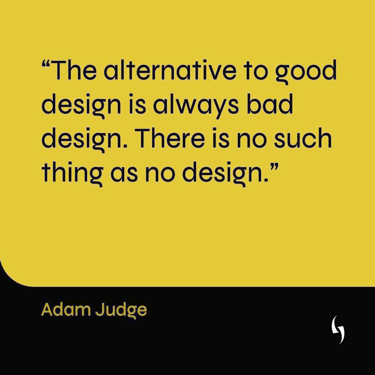 KeensDesign's tweet image. 進入四月的尾聲，讓我們分享 Adam Judge 的名言：「好設計的替代品永遠是糟設計。世上不存在『沒有設計』這回事。」對於創業者而言，這是一個重要的提醒。無論您是否刻意規劃，您的品牌形象時刻都在向大眾傳遞訊息。

#MotivationalMonday #MotivationMonday #設計思維 #品牌管理 #創業精神 #營銷