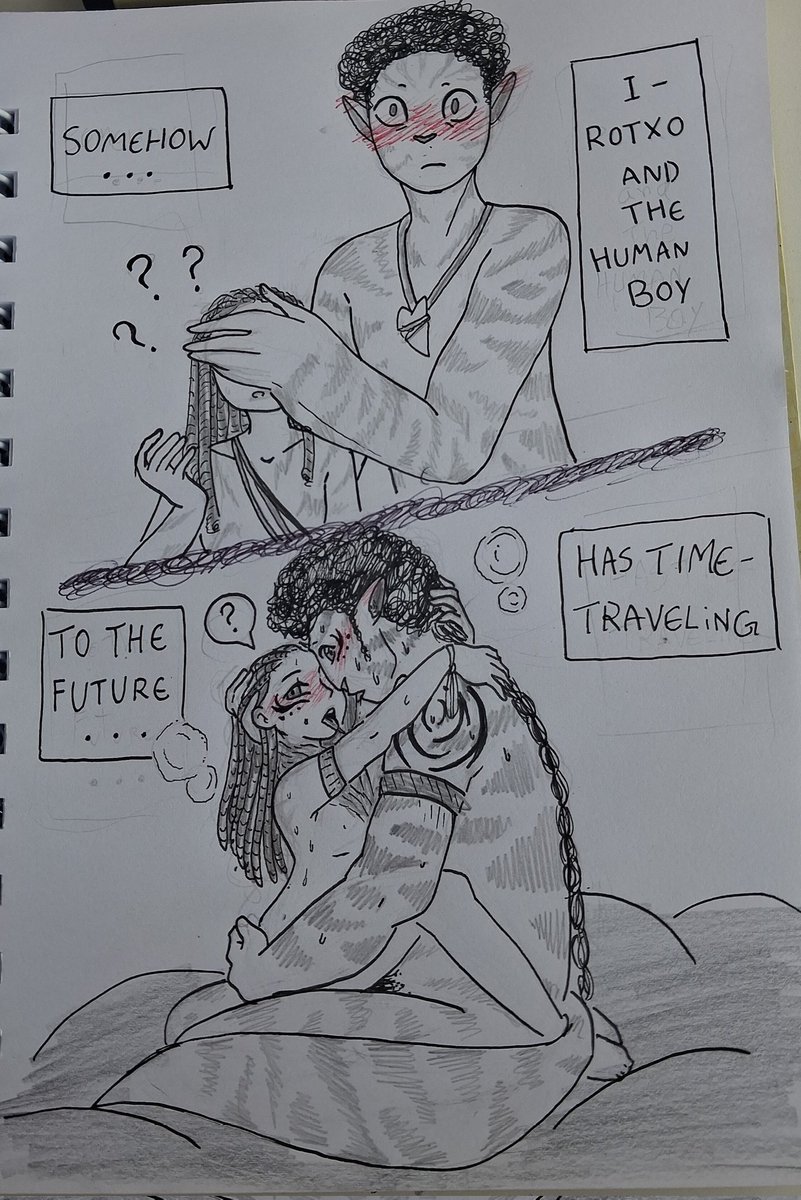 Time traveling to the future... 🕷💞
#AvatarTheWayOfWater #AvatarFireAndAsh #Spirotxo #Avatar