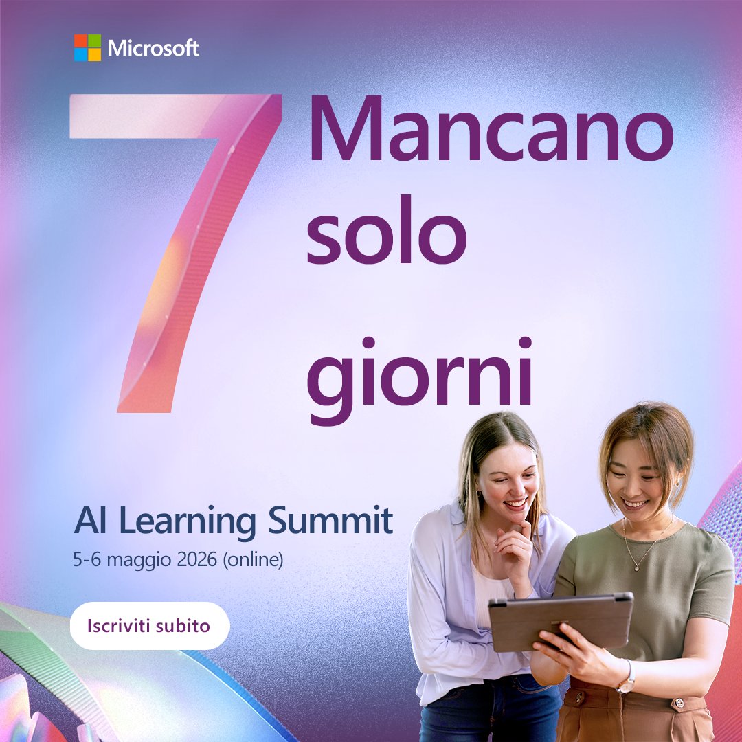 Microsoft Italia tweet media