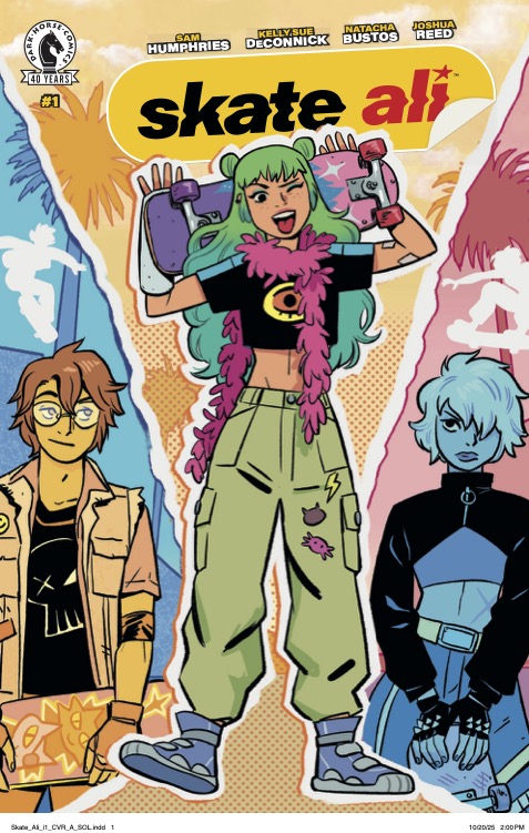 samhumphries's tweet photo. "When Ali slams into the infamous world of underground skateboarding, she comes face to face with a crew of outcasts called the LA Skull Clan, and their leader, Skull Queen 9. Fueled by a magical force called the Rush, they pull off explosive moves &amp; defiant acts of resistance." https://t.co/BYiaBKvVVp