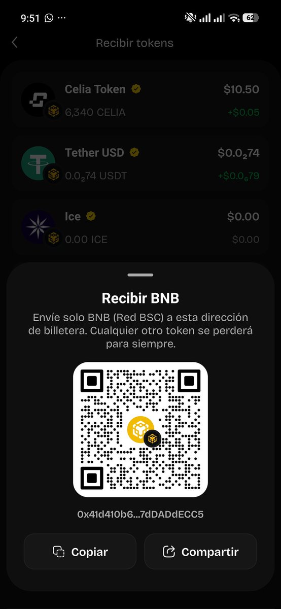 criptozonecr's tweet photo. @Onyebuchi228 @CeliaWallet 0x41d410b6C9a649B72C94780CEd0E6E7dDADdECC5 https://t.co/wxLgzvzuVe