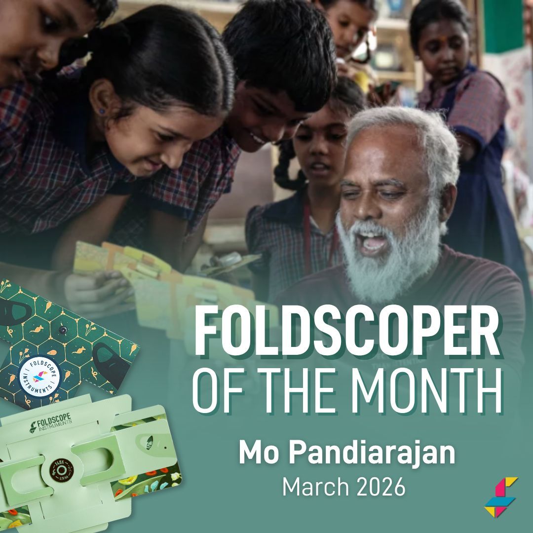 Foldscope tweet media