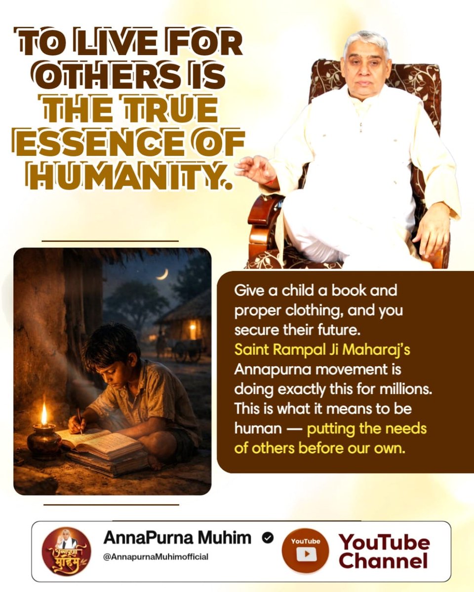 Sukhdevnai91198's tweet image. #है_काम_आदमीका_औरोंके_काम_आना
Merciful Sant Rampal Ji
गिझी गाँव के तीन बच्चों और उनके दादाजी को 10 दिनों में घर और जीवनभर की सहायता मिली
#Help #Kindness