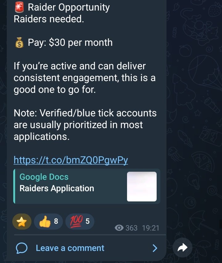TheZachCrypt's tweet photo. Your influencers won’t tell you this.

There’s a certain channel that drops Web3 opportunities before they go mainstream.

Airdrops, jobs, early access.

Link in comments. https://t.co/YEtGJp1vWq