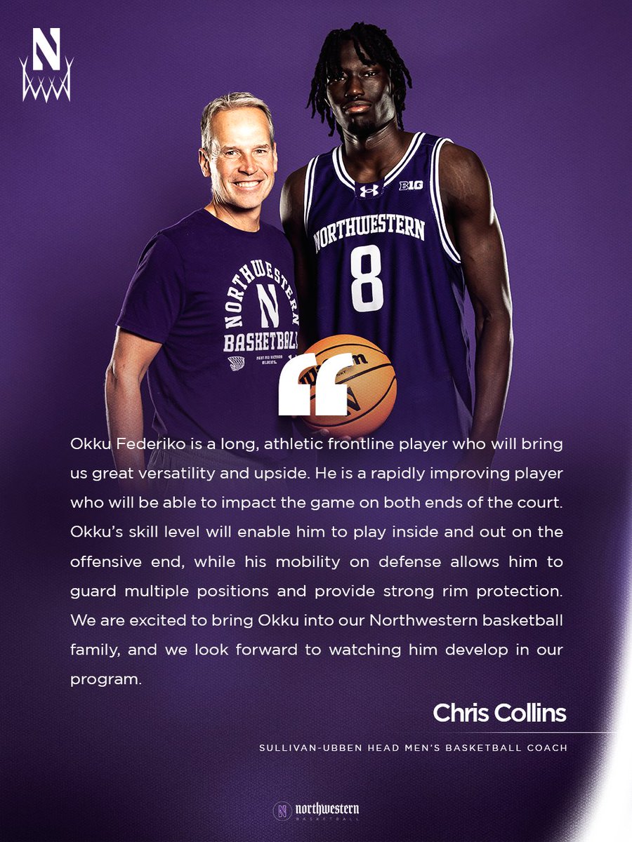Northwestern Basketball tweet media