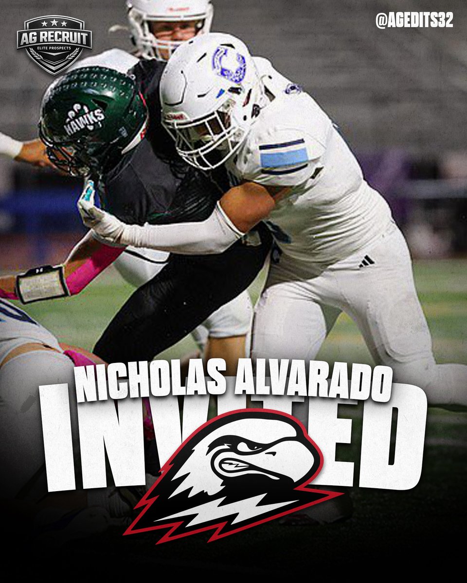 🚨 6'1 220 2027 LB <a href="/realalvarado27/">Nicholas Alvarado</a> has been invited to camp at Southern Utah this summer!