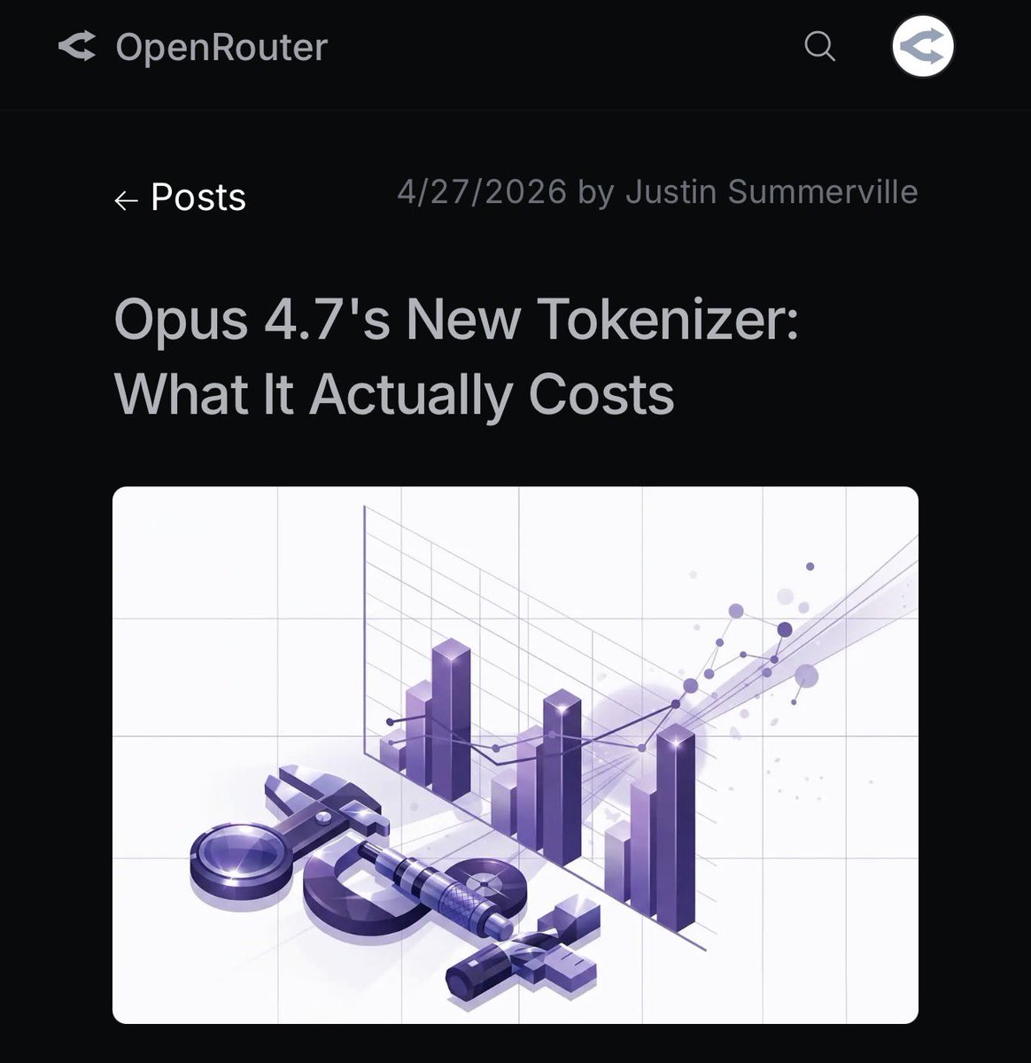 OpenRouter tweet media