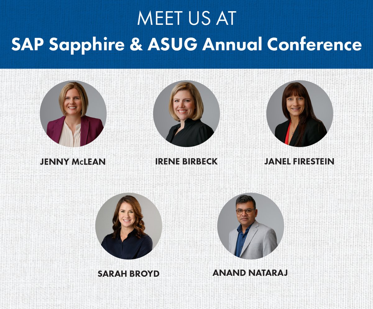 Clarkston_Inc's tweet image. The SAP Sapphire &amp;amp; ASUG Annual Conference Orlando is right around the corner (May 11–13, 2026). We hope to see you there! 

&amp;gt; Let us know if you or your colleagues are attending: hubs.ly/Q04dLzGj0
&amp;gt; Event details here: hubs.ly/Q04dLw7D0

#Sapphire #SAP #SAPtrends