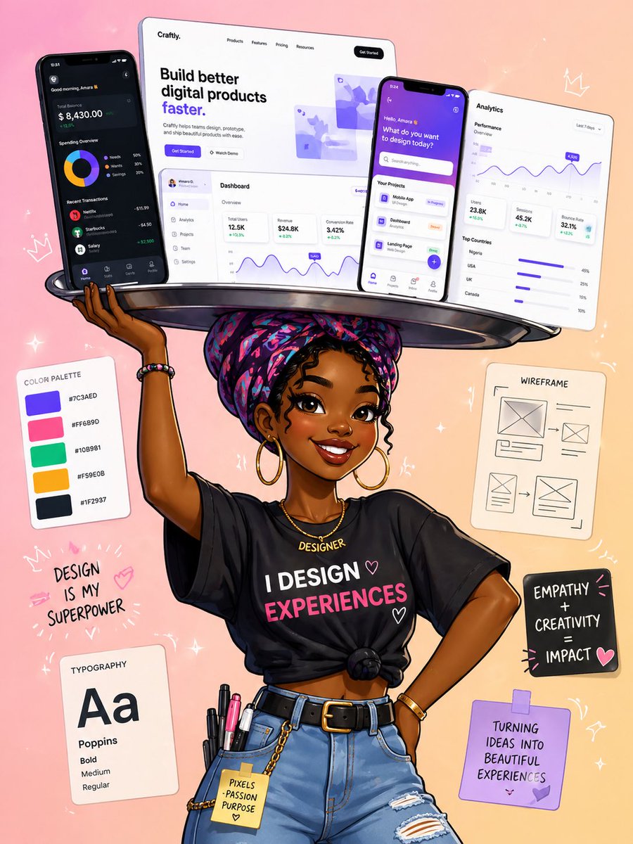 Seun Hannah UI/UX Designer tweet media