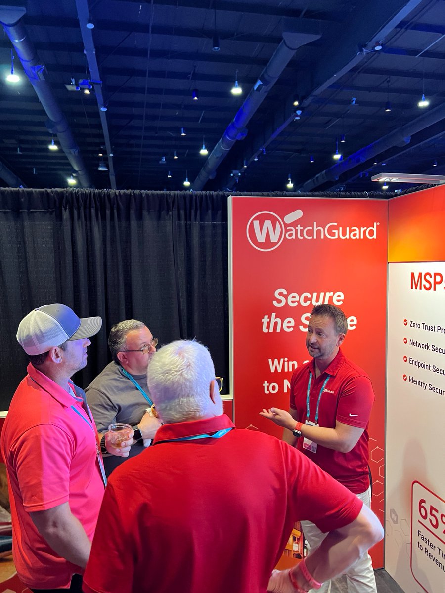 watchguard's tweet photo. Have you been to Booth #503 yet?
Stop by to connect with the team, see the platform live, and take your shot at winning a trip to Nashville.
Skip the wait, schedule a demo here: https://t.co/fHhmackii9
#KaseyaConnect #KaseyaConnect2026 #WatchGuard https://t.co/nWUpRy5e3G