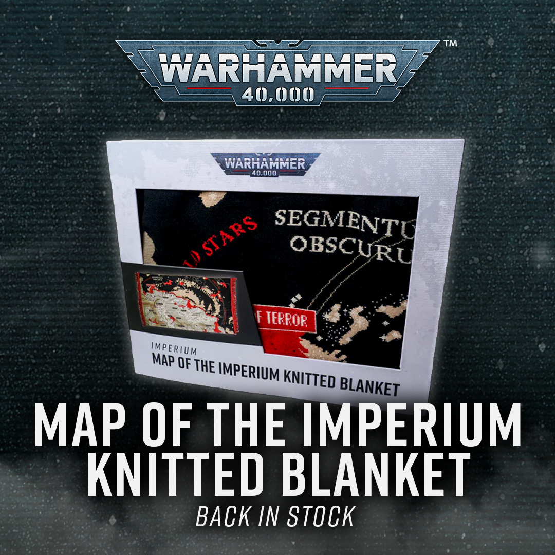 MerchWarhammer's tweet photo. The galaxy burns once more. The Warhammer 40,000 Galaxy Blanket has returned. Wrap yourself in the endless war and hold the line in comfort.
Secure yours now.
#Warhammer40000 #Warhammer #ForTheEmperor #Grimdark #WarhammerCommunity https://t.co/vOJoCyhSrS