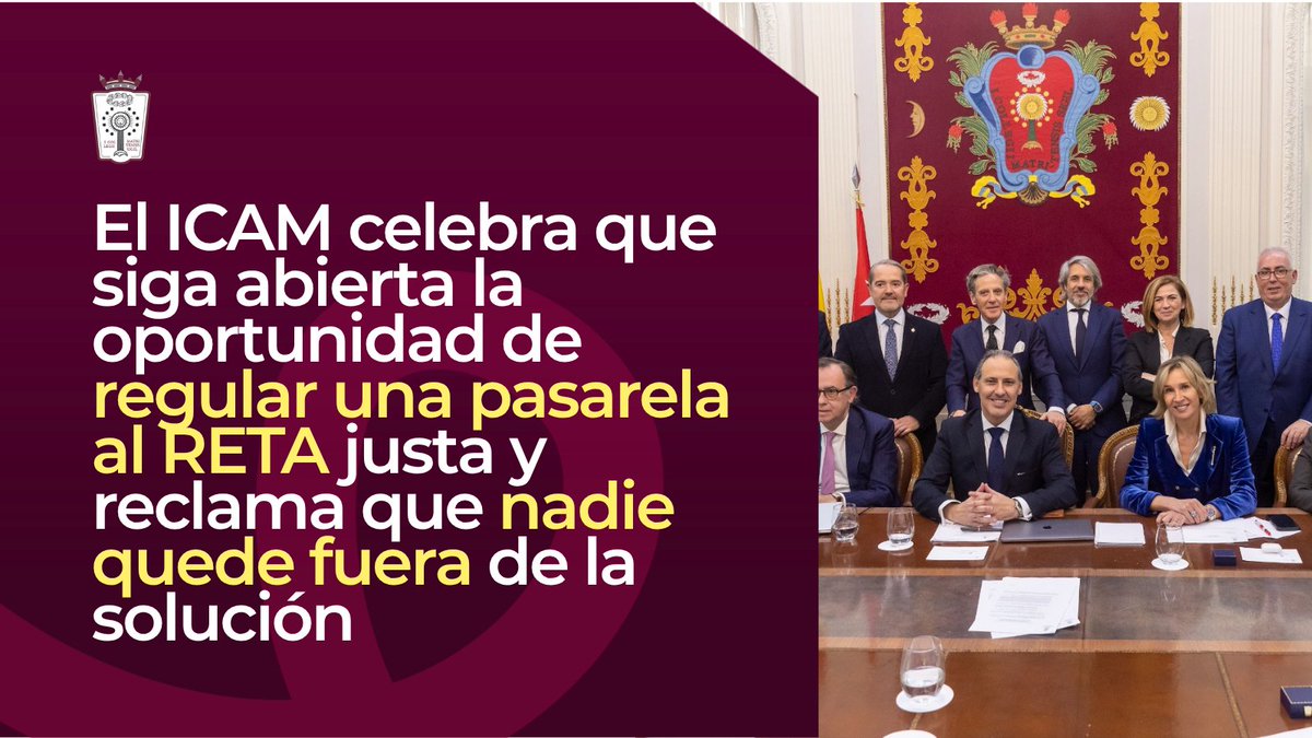 Ilustre Colegio de la Abogacía de Madrid tweet media