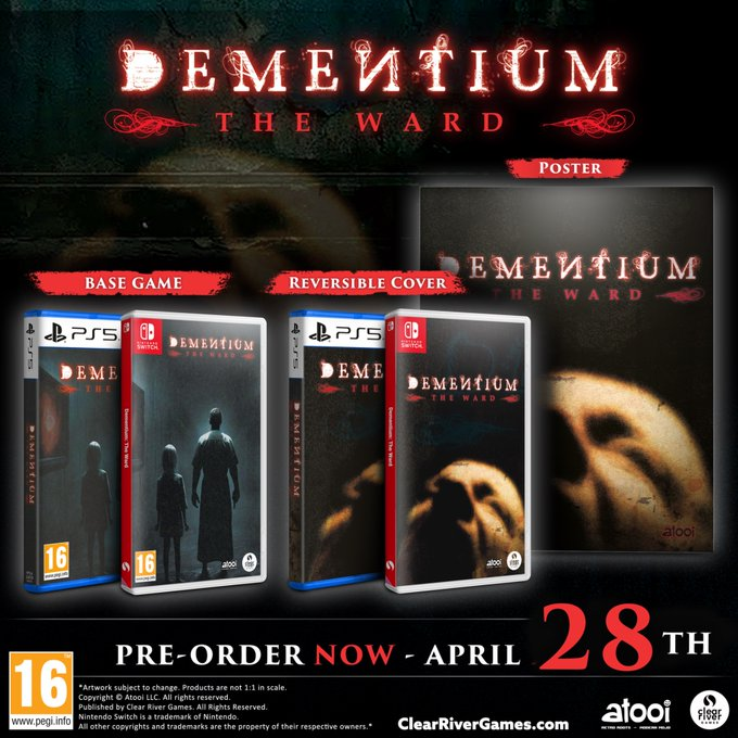 PhysicReleases's tweet image. Dementium: The Ward - Nintendo Switch, PlayStation 5 [EU Import] up for pre-order at VGP: videogamesplus.ca/jqx8rp #NSW #PS5 #PhysicalReleasesPreOrder 

- Enjoy Free shipping when you spend $75 / 55 USD