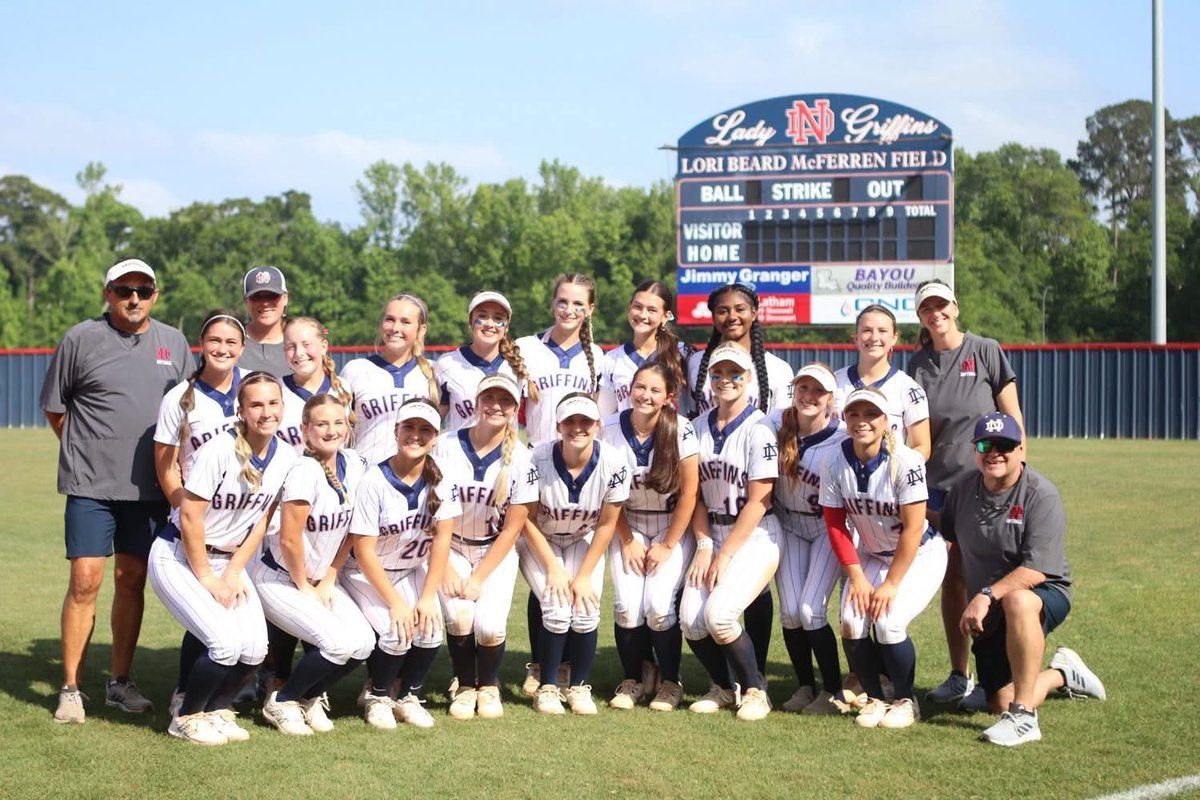 IGNational2029's tweet photo. Congrats to @Analiese_Holmes, @LondonLambert29, @AnsleyJohn25, @LeightonR22, and @KylieRains24 for punching their tickets to Sulphur to compete in the LHSAA State Tournament this weekend! Way to step in as freshmen and make an IMPACT!! 
#betheimpact #thegoldstandard #goldblooded https://t.co/bwiCwqyi91