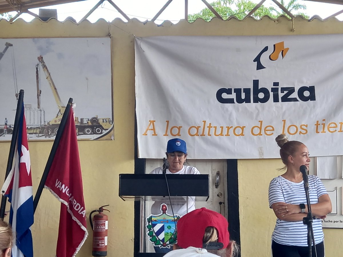 CubizaCav's tweet photo. Se otorga la condicion de Vanguardia Nacional por tercer año consecutivo a nuestra UEB Cubiza Ciego de Avila. Muchas Felicidades a todos nuestros trabajadores.
#LatirAvileño 
#CubizaCav https://t.co/nEOjnkVs7N