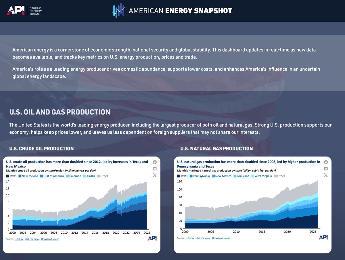 American Petroleum Institute tweet media