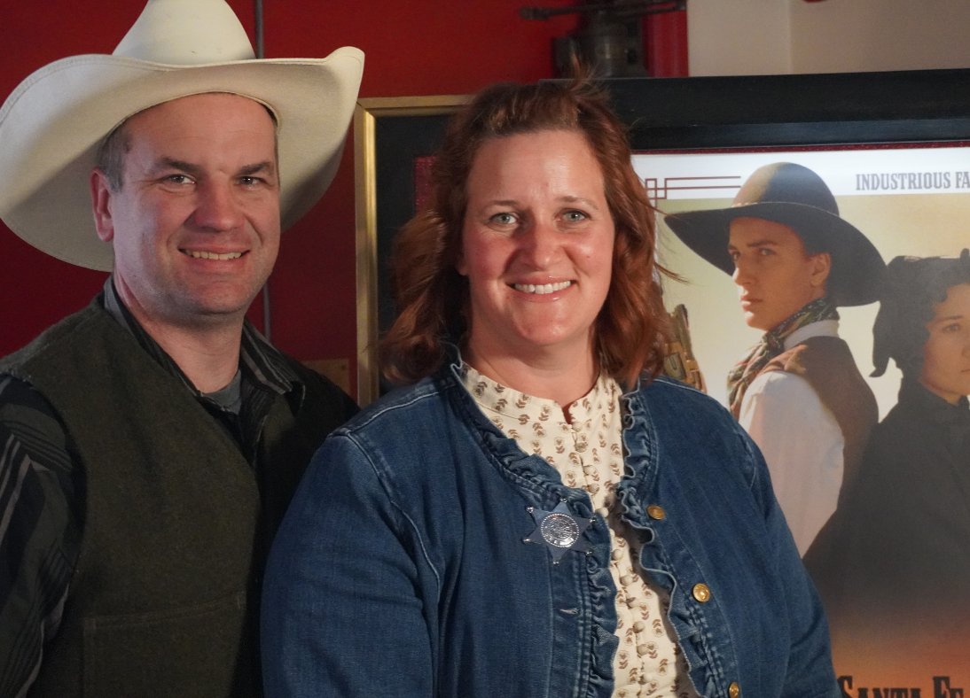Producers Matt and Kathleen Bowen at the #EndoftheSantaFeTrail premiere. 

Watch this short film on our streaming platform today. 

Unlock full access to Industrious Family Theater now!

industriousfamily.com/streaming