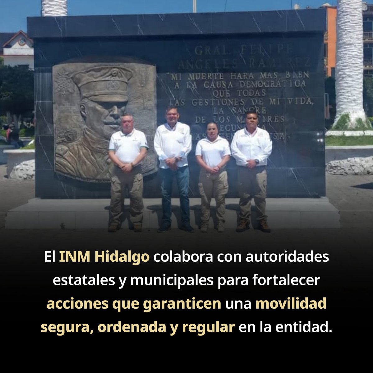 INAMI_mx's tweet image. El Instituto Nacional de Migración fortalece su operatividad en #Hidalgo 📍.

Personal de la Oficina de Representación, en coordinación con autoridades municipales y estatales, realizaron labores de supervisión y proximidad en distintos puntos de la Sierra Hidalguense. 🛣️ En
