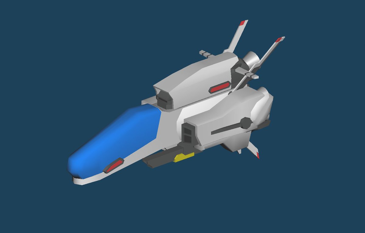 Hakatakun_Pz's tweet image. モデリング練習でR・TYPEの自機『R-9A アローヘッド』をモデリングしてみました

デザインは設定資料とFINAL2などをミックスした感じのなりました

#rtype