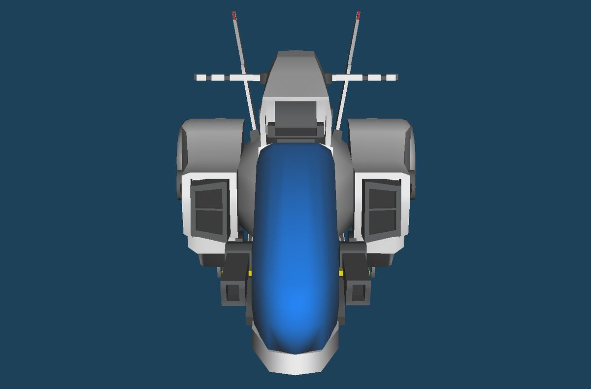 Hakatakun_Pz's tweet image. モデリング練習でR・TYPEの自機『R-9A アローヘッド』をモデリングしてみました

デザインは設定資料とFINAL2などをミックスした感じのなりました

#rtype