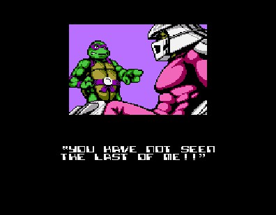 brightgaming64's tweet image. Donatello won the fighting tournament and defeated the sinister Shredder.

Check out the #NES replay and game lore here:
rumble.com/v793zuq-tmnt-4…

#RumbleGaming #RumbleTakeover #retrogames #rumblecreator #Nintendo #TMNT #ninjaturtles