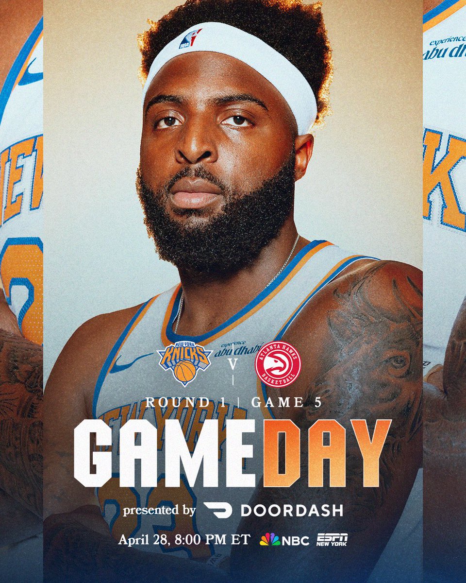 nyknicks's tweet image. game 5 at the mecca, bring the ENERGY ‼️