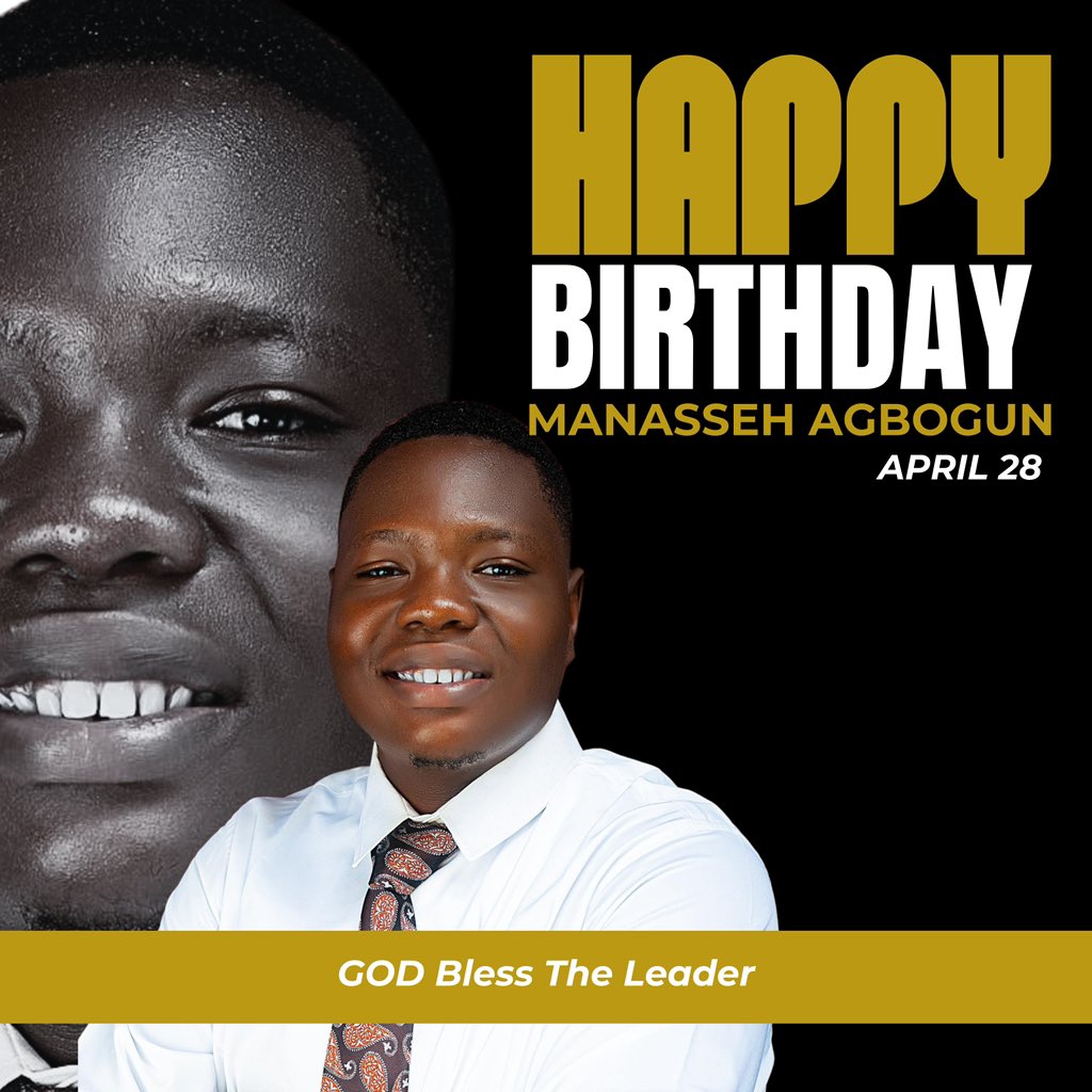 M_anasseh's tweet photo. Happy Birthday to me. 🎉

Another year older, another year stronger, and another step closer to the purpose God has placed before me.
This new chapter is not just about growing in age, but about growing in vision, wisdom, and determination. https://t.co/ke1HimtdgB